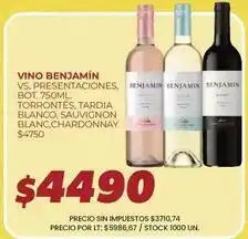 Supermercados Vea Benjamin - vino benjamin vs. presentaciones oferta