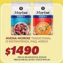 Supermercados Vea Morixe - avena tradicional o instantánea oferta
