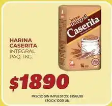 Supermercados Vea Caserita - harina integral oferta