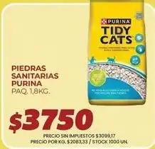 Supermercados Vea Purina - tidy cats oferta