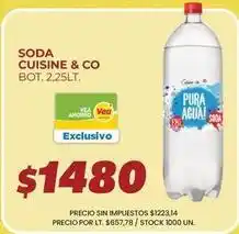 Supermercados Vea Cuisine - soda cuisine & co oferta