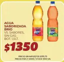 Supermercados Vea Agua saborizada oferta