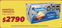 Supermercados Vea Tonadita - manteca oferta