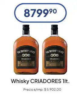 Hergo The breeder's choice whisky criadores oferta