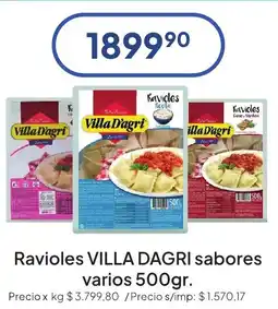 Hergo Villa dagri ravioles sabores varios oferta