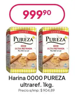 Hergo Pureza harina 0000 ultrarefinada oferta