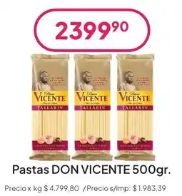 Hergo Don vicente tallarin oferta