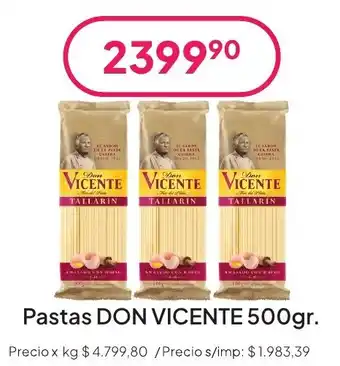 Don vicente tallarin