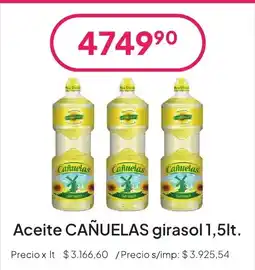 Hergo Cañuelas aceite girasol oferta