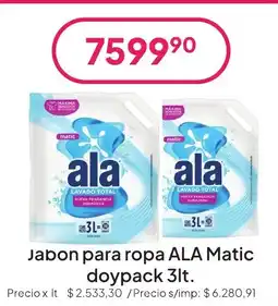Hergo Ala jabon para ropa Matic oferta