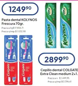 Hergo Kolynos pasta dental frescura oferta