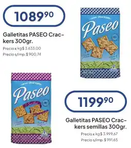 Hergo Paseo galletitas oferta