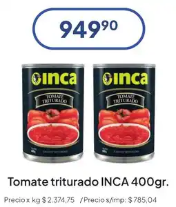 Hergo Inca tomate triturado oferta