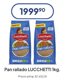 Hergo Lucchetti pan rallado oferta