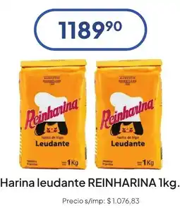 Hergo Reinharina harina de trigo leudante oferta