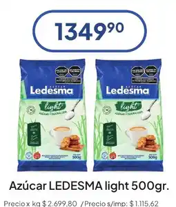 Hergo Ledesma azúcar light oferta