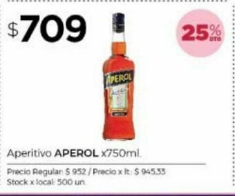 Jumbo Aperitivos aperol oferta