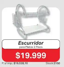 Ferniplast Escurridor para Platos 2 Pisos oferta