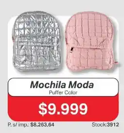 Ferniplast Mochila Moda Puffer Color oferta