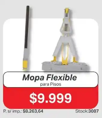 Mopa flexible para pisos