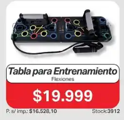 Ferniplast Tabla para Entrenamiento Flexiones oferta