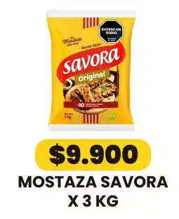 Autoservicio Capo Savora mostaza original oferta