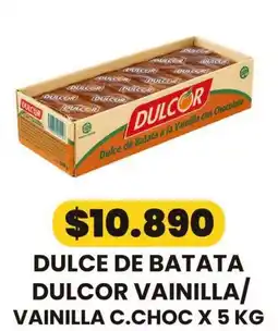 Autoservicio Capo Dulcor dulce de batata a la vainilla con chocolate oferta