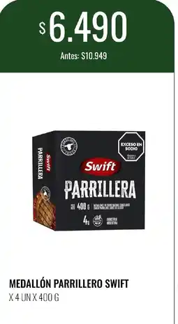 Super MAMI Swift medallón parrillero oferta