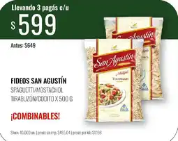 Super MAMI San agustín fideos oferta