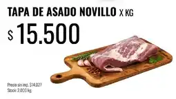 Super MAMI Tapa de asado novillo oferta
