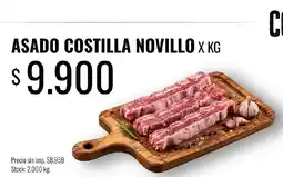 Super MAMI Asado costilla novillo oferta