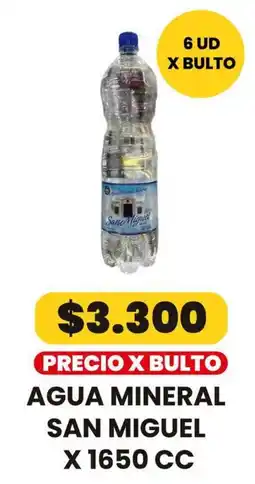 Autoservicio Capo San miguel agua mineral oferta