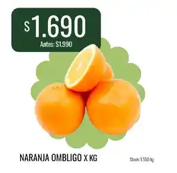 Super MAMI Naranja ombligo oferta