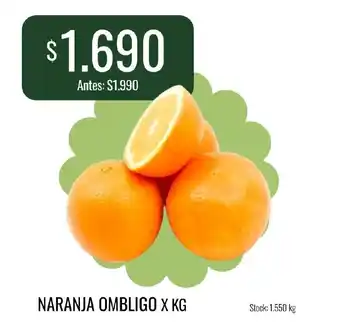 Super MAMI Naranja ombligo oferta