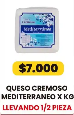 Autoservicio Capo Mediterránea queso cremoso oferta