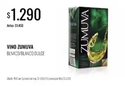 Super MAMI Zumuva vino blanco dulce oferta