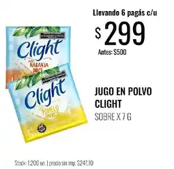 Super MAMI Clight jugo en polvo oferta
