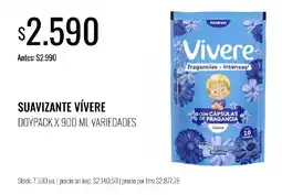 Supermercados Tadicor Vivere suavizante oferta