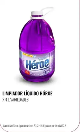 Supermercados Tadicor Hóroelimpiador líquido oferta