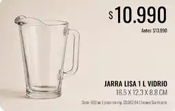 Super MAMI Jarra lisa 1 l vidrio oferta