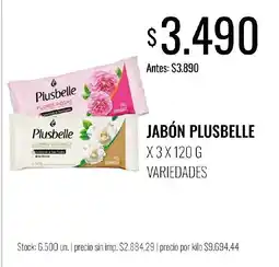 Super MAMI Plusbelle jabón oferta