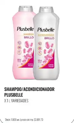 Super MAMI Plusbelle shampoo/ acondicionador oferta