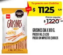 Supermercados DIA Dio grisines oferta