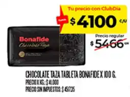 Supermercados DIA Bonafide chocolate taza oferta