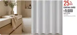 Supermercados Tadicor Cortina baño oferta