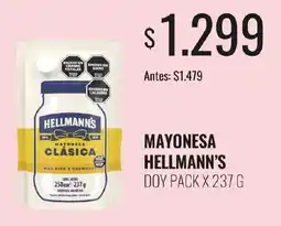Supermercados Tadicor Hellmann's mayonesa clásica oferta
