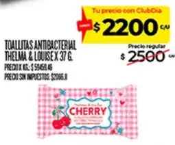 Supermercados DIA Thelma & Louise toallitas antibacterial oferta