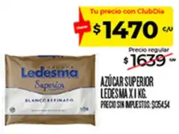 Supermercados DIA Ledesma azúcar superior oferta