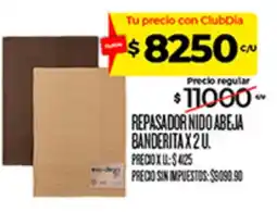 Supermercados DIA Repasador nido abeja banderita oferta