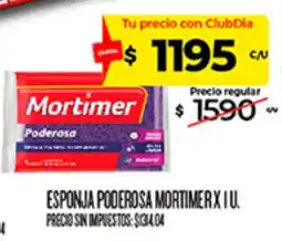 Supermercados DIA Mortimer esponja poderosa oferta